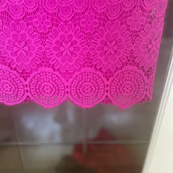 2/$15. Pink lace dress size2 - Picture 7 of 7